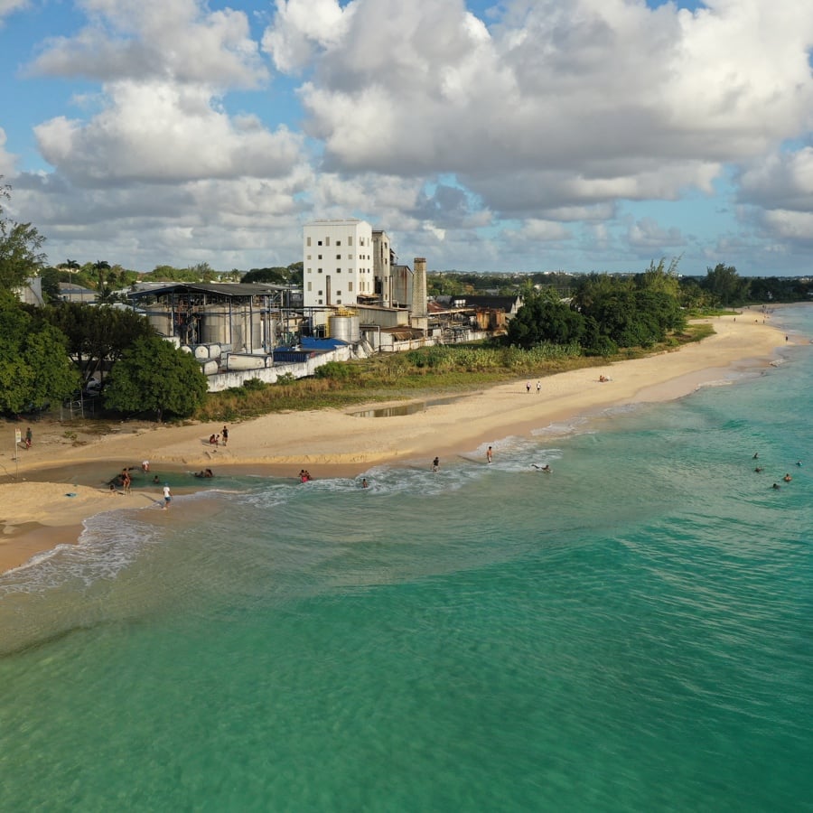 West Indies Rum distillery in Barbados