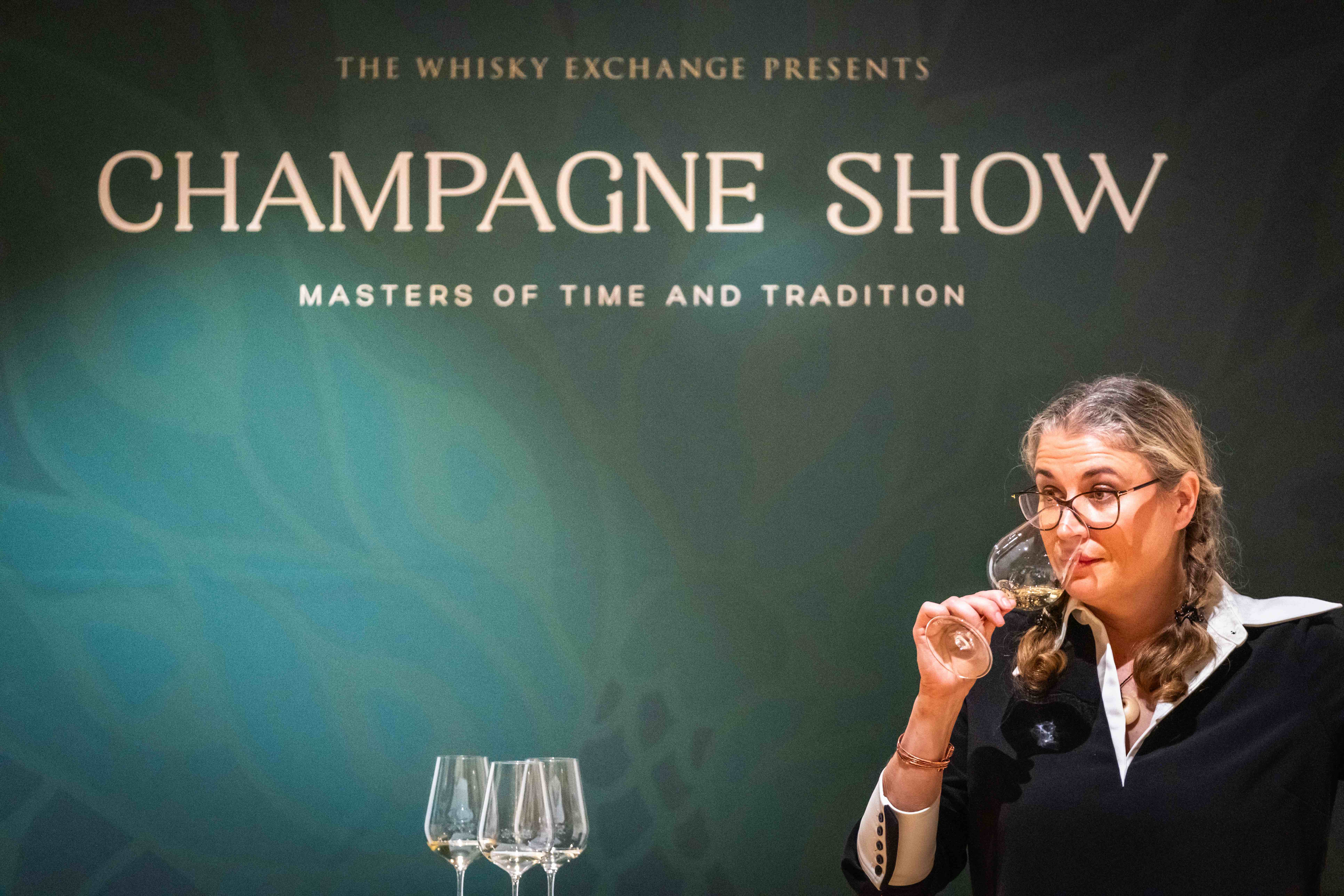 Dawn Davies MW at Champagne Show