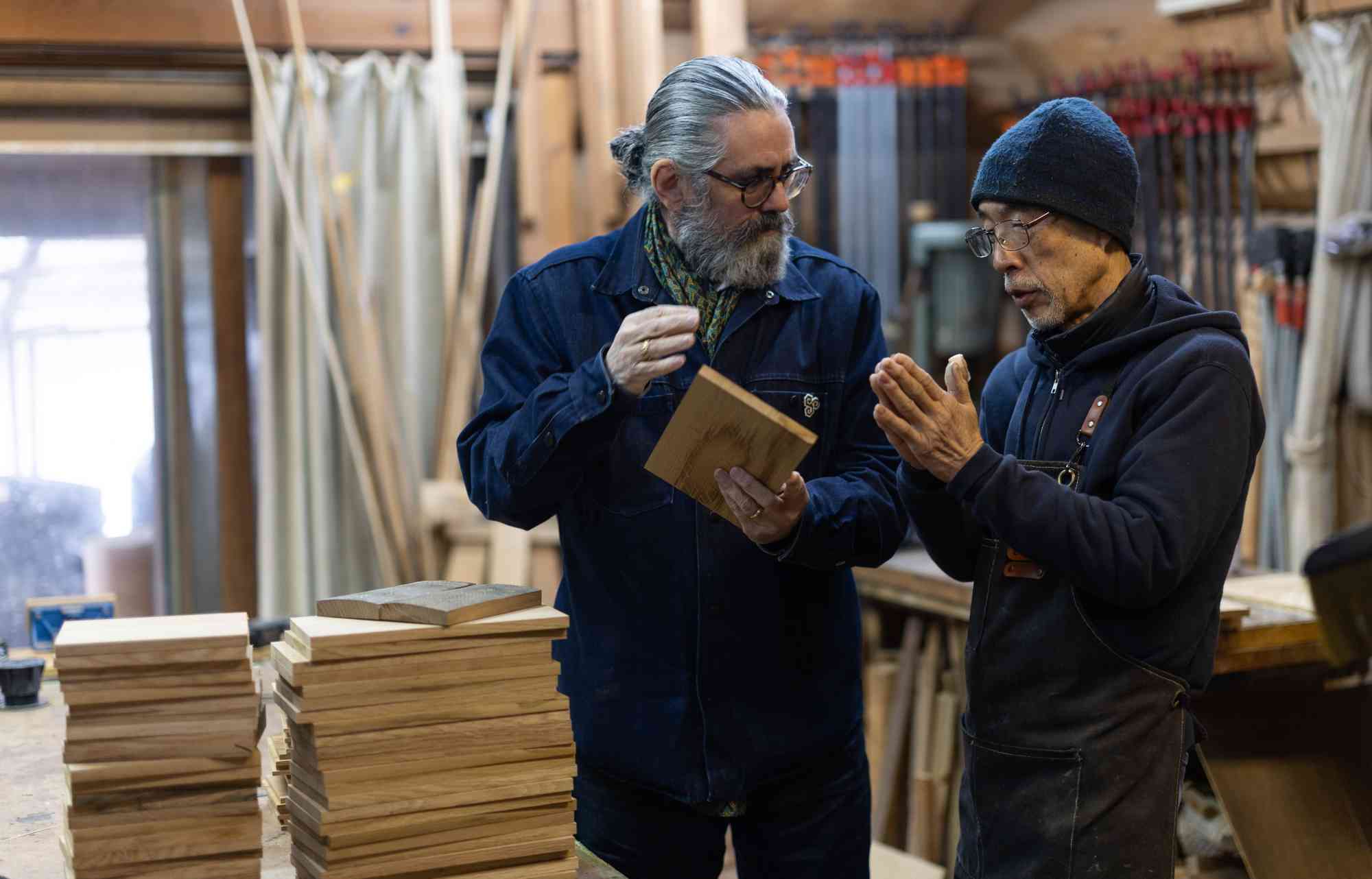 Dave Broom and Hiroki Goda