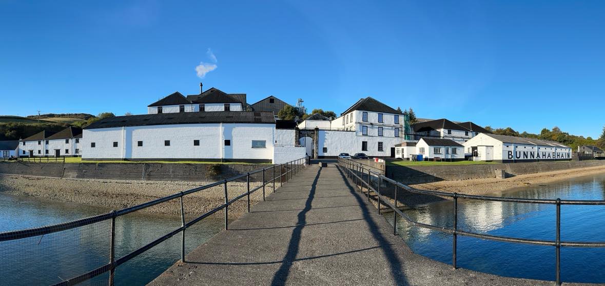 Bunnahabhain from the pier
