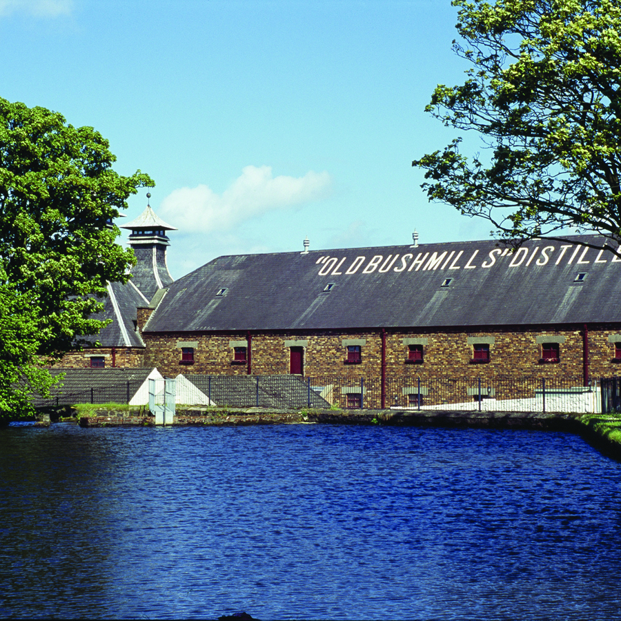 The Old Bushmills Distillery in County Antrim