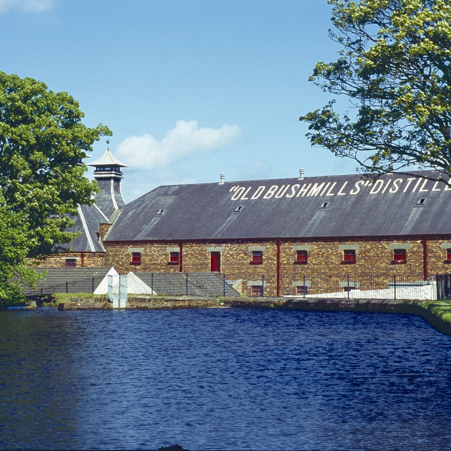 The Old Bushmills Distillery in County Antrim