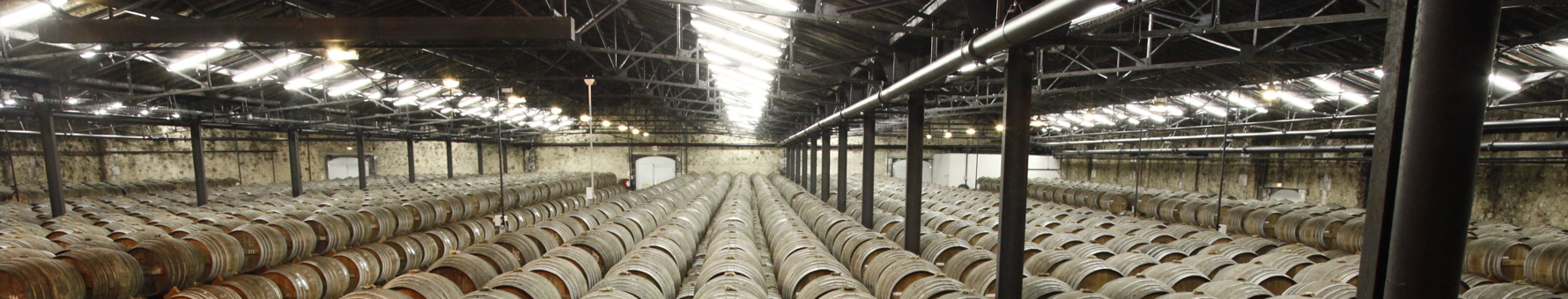 An ageing warehouse at Rémy Martin