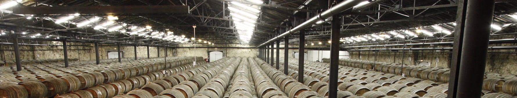 An ageing warehouse at Rémy Martin