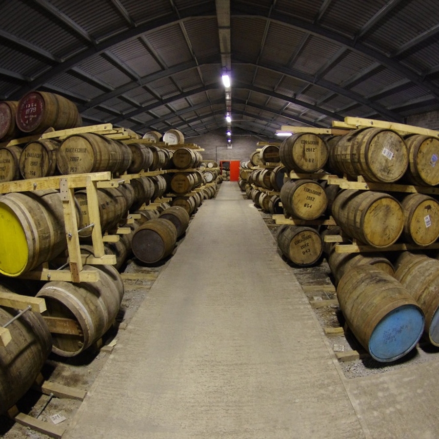 Signatory Vintage's warehouses at Edradour