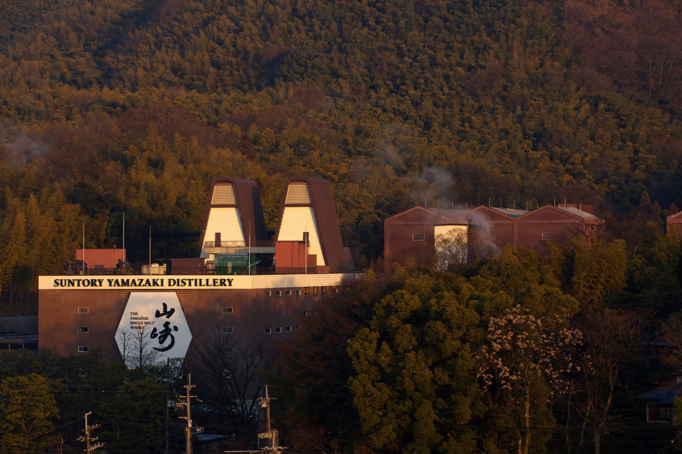 Yamazaki distillery in Japan