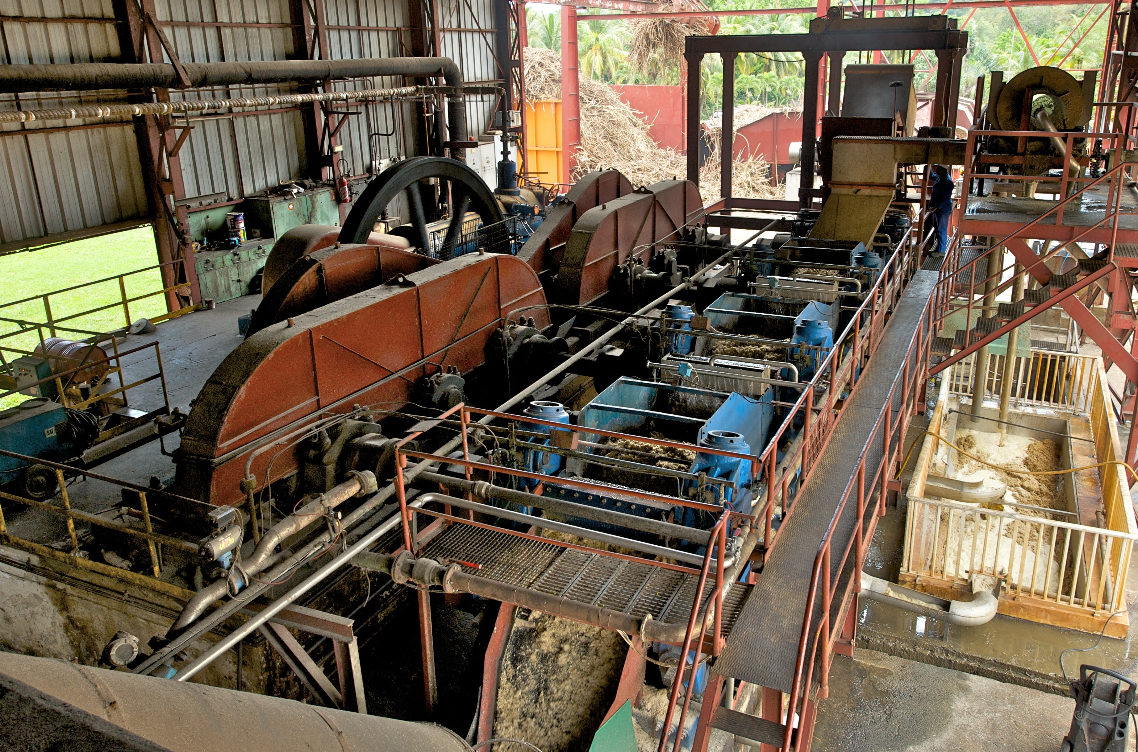 La Mauny distillery in Martinique