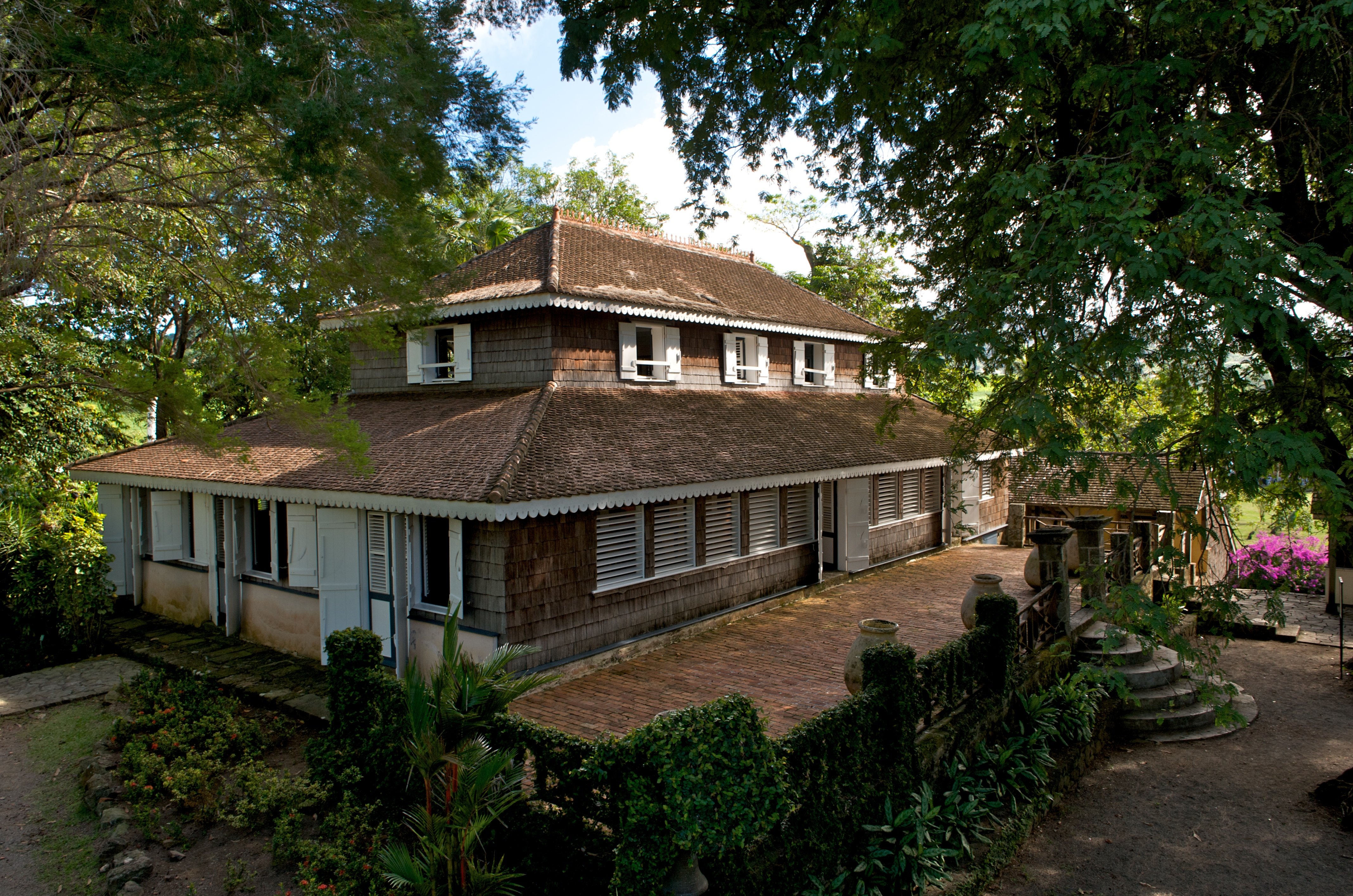 The house at Habitation Clement