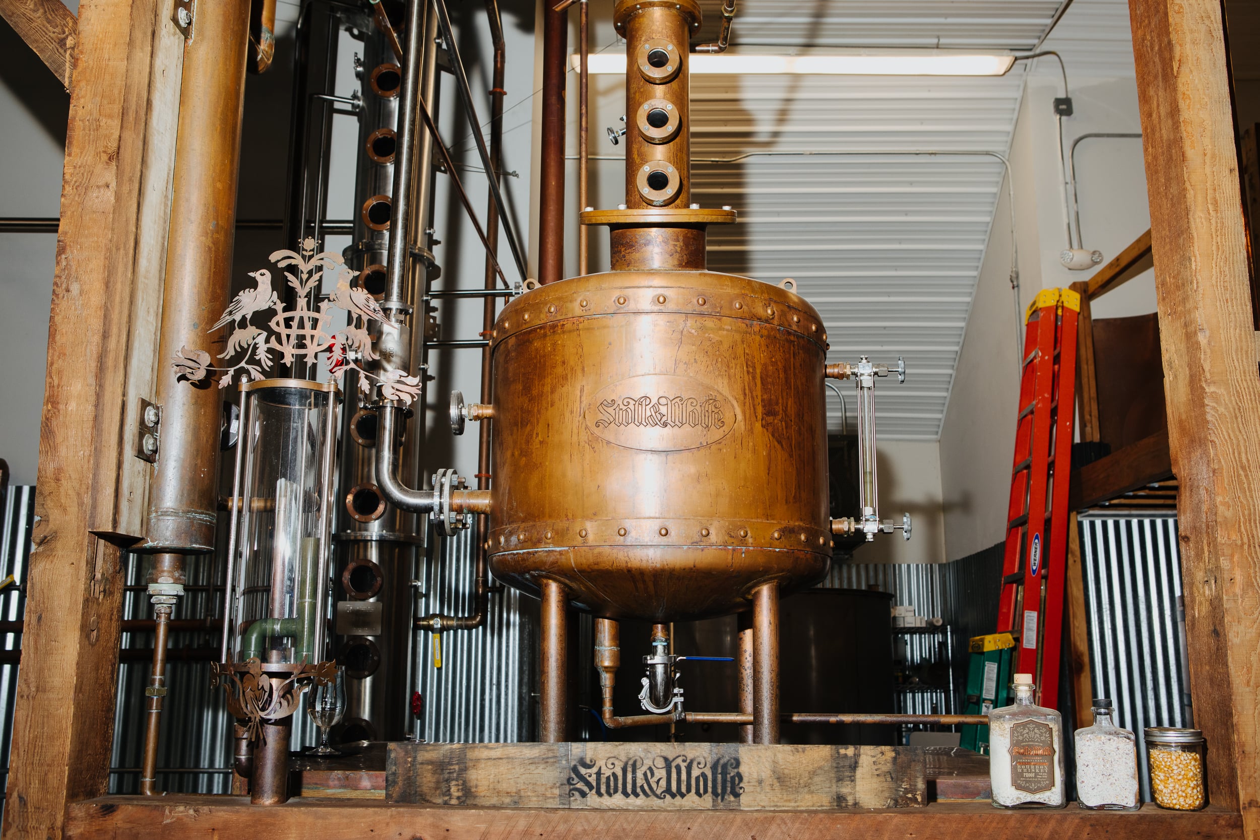 Still at Stoll & Wolfe distillery
