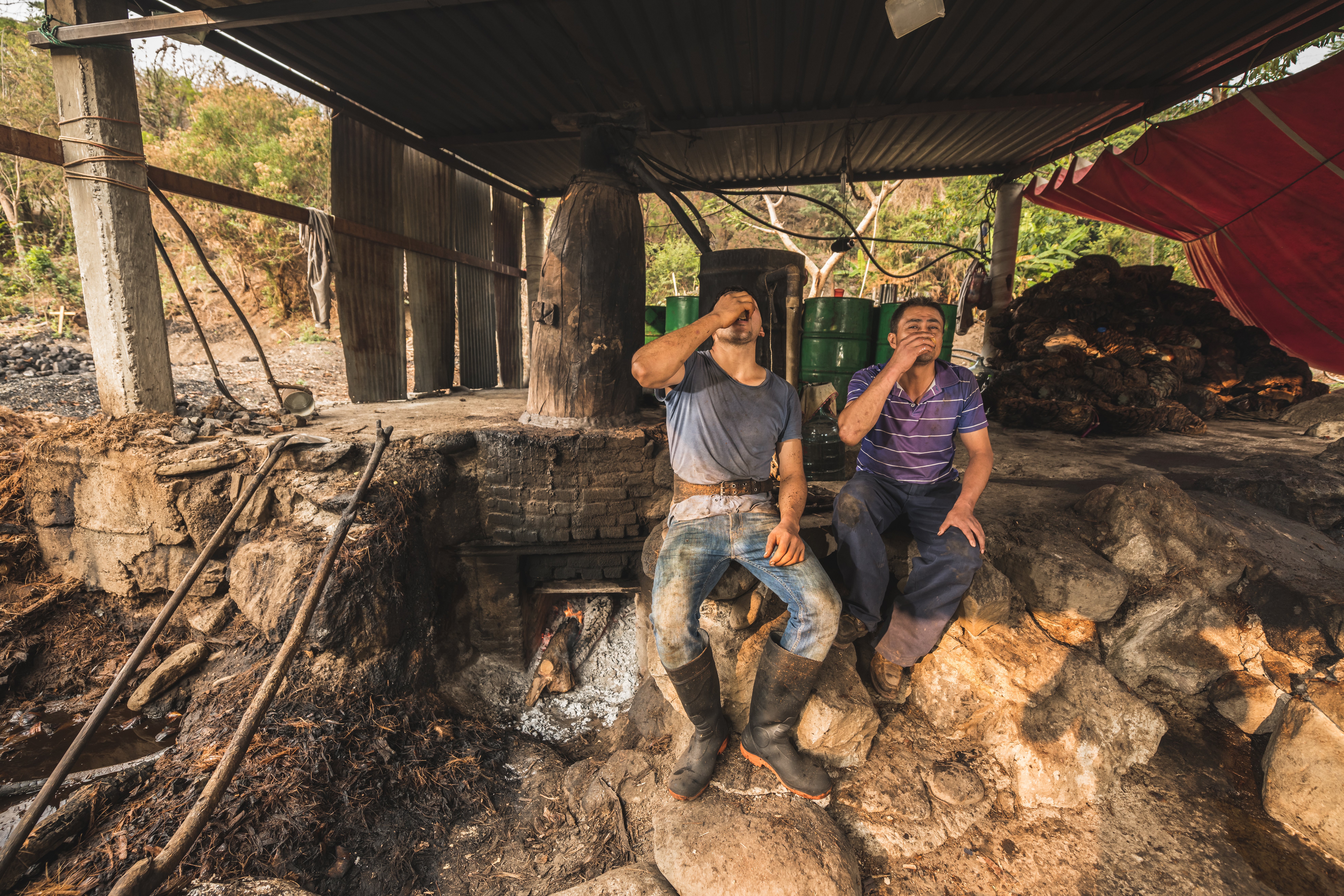 Mescaleros sipping mezcal