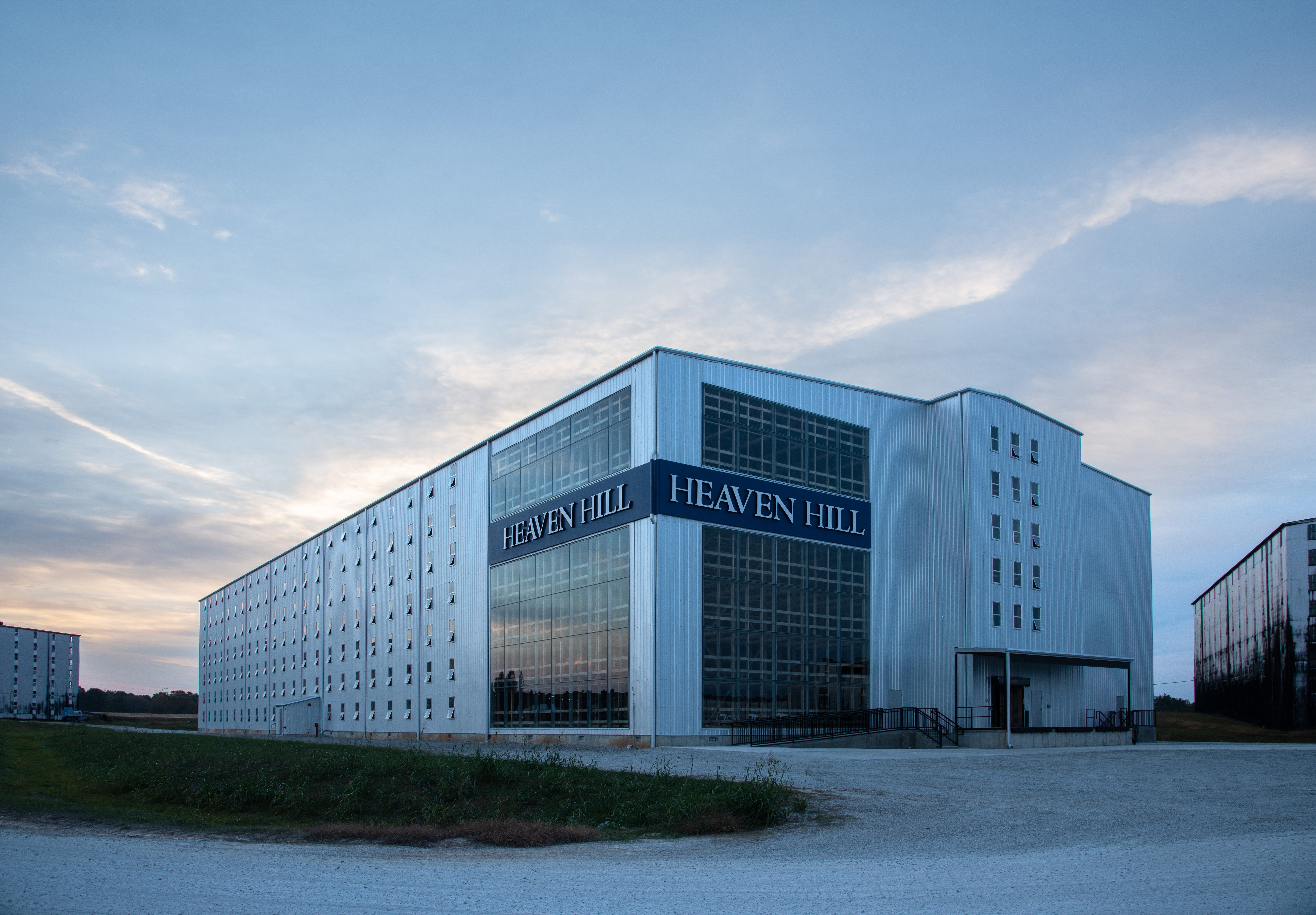 New rickhouse at Heaven Hill